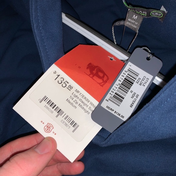 Peter Millar 1/4 Zip Pullover - Picture 3 of 3